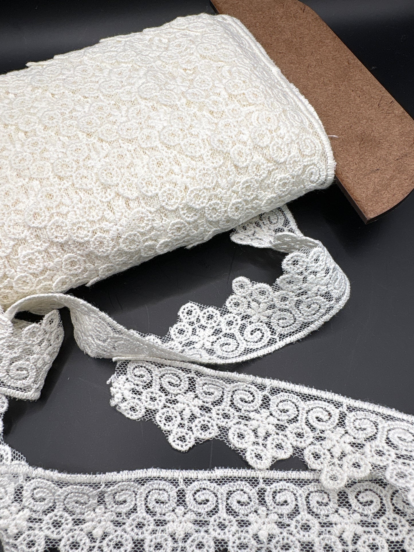 Cream lace