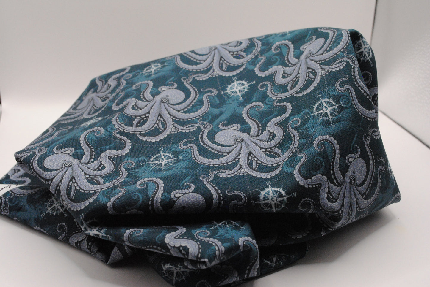 Sail across the sea Octopus fabric