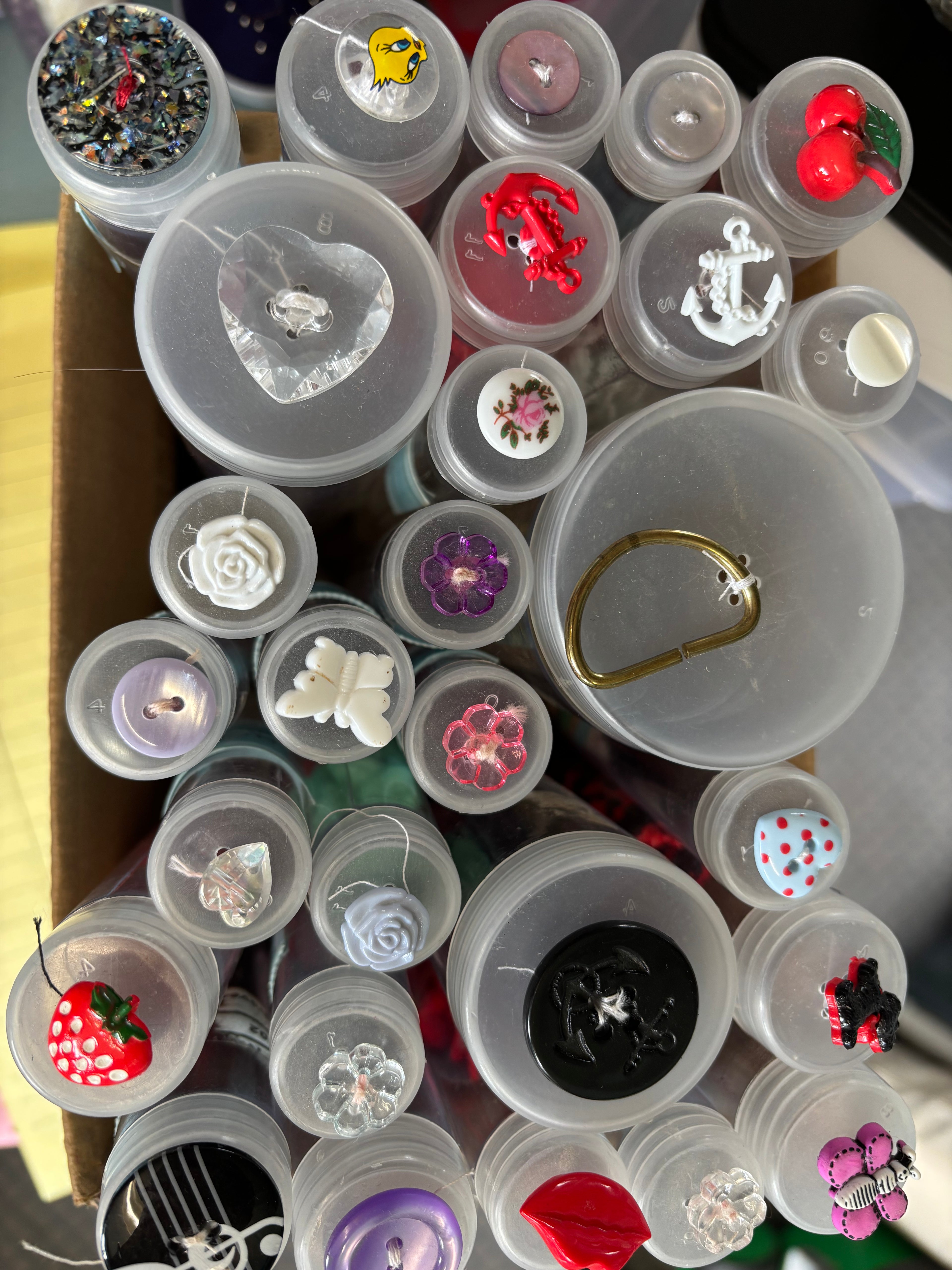 Buttons and fasteners