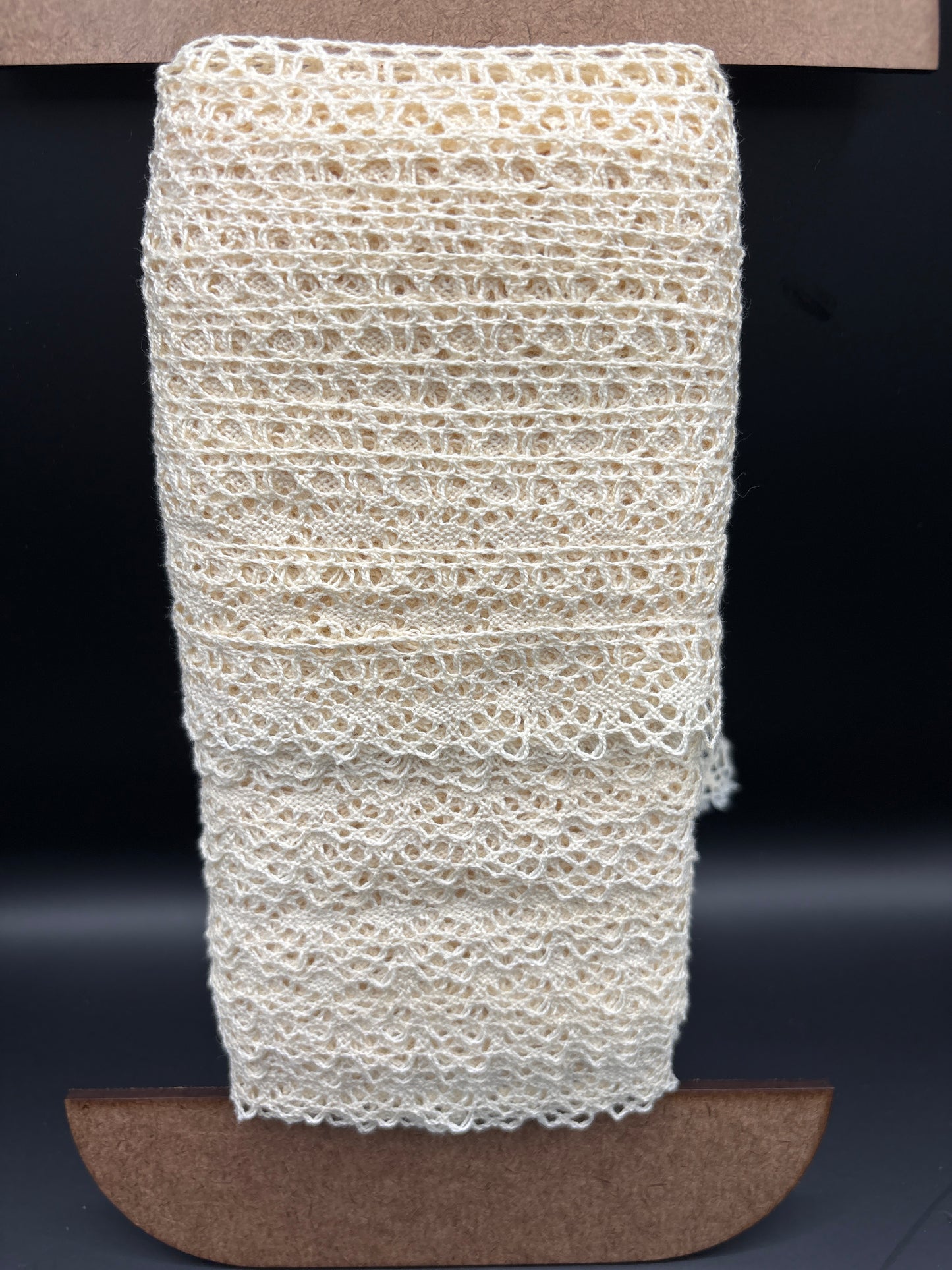 Cream cotton lace