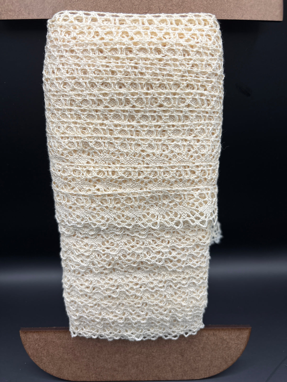 Cream cotton lace