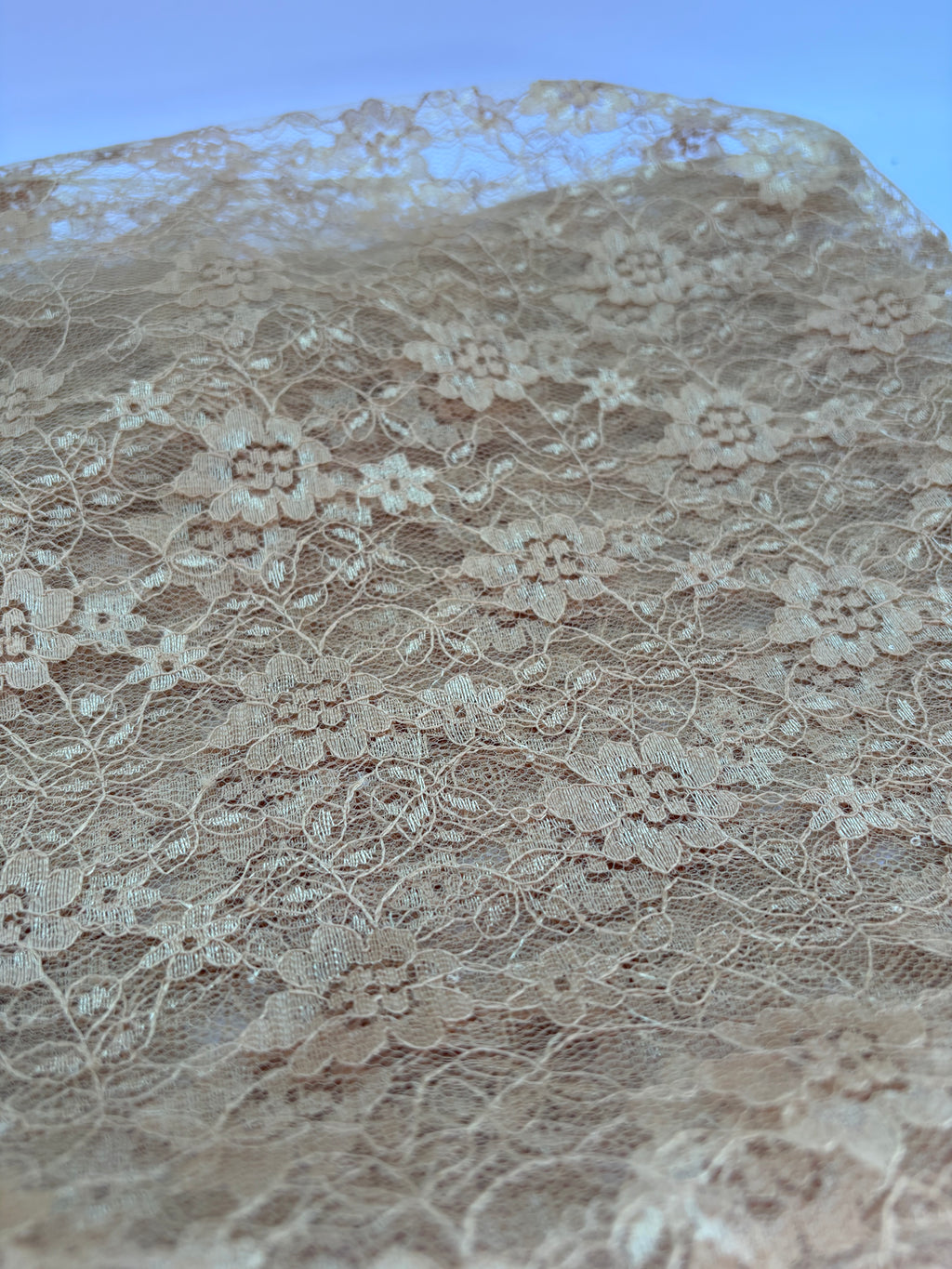Plan dyed polyester lace