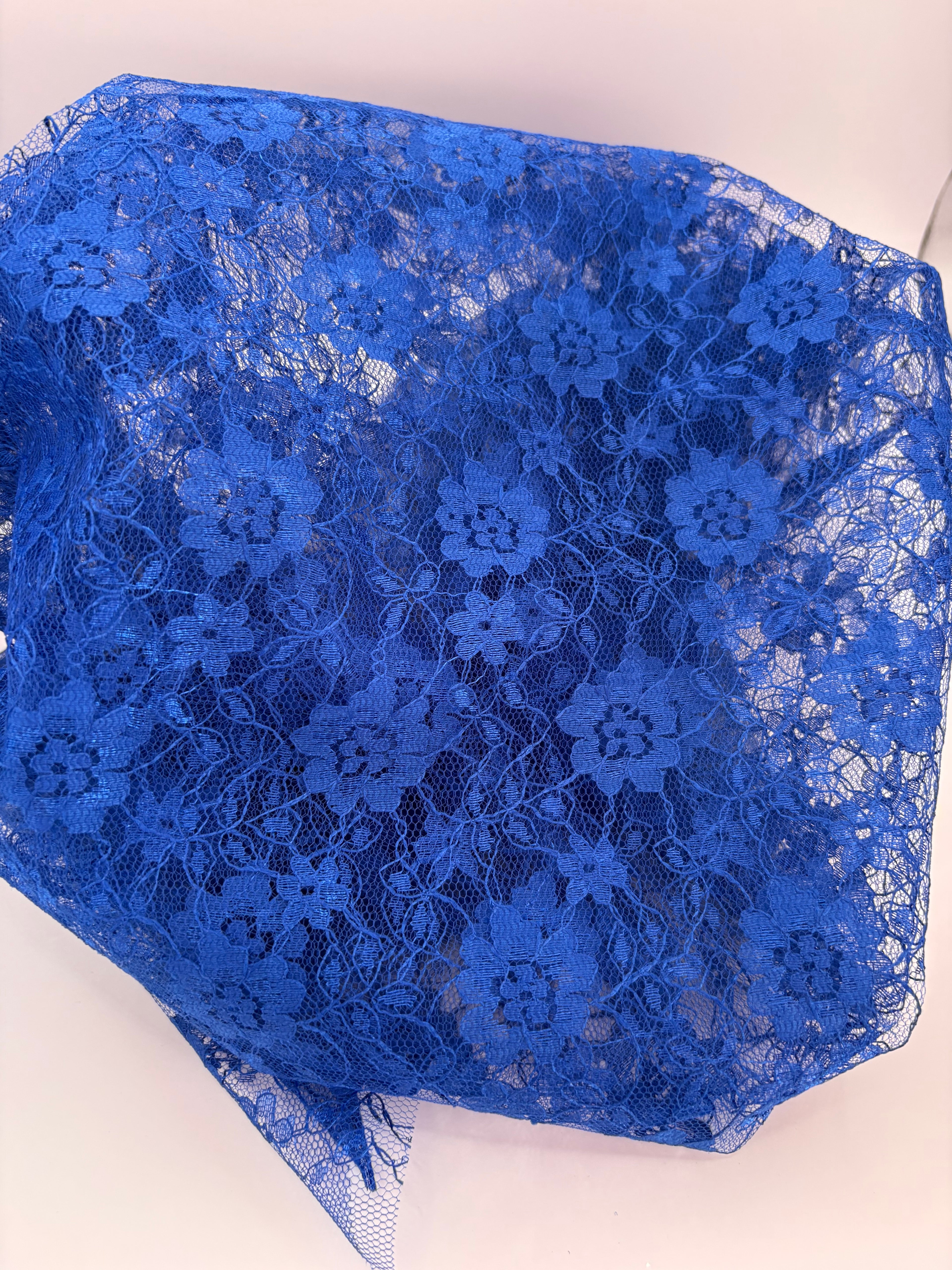 Plan dyed polyester lace