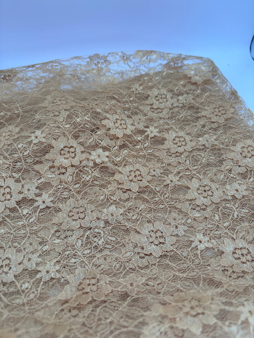 Plan dyed polyester lace