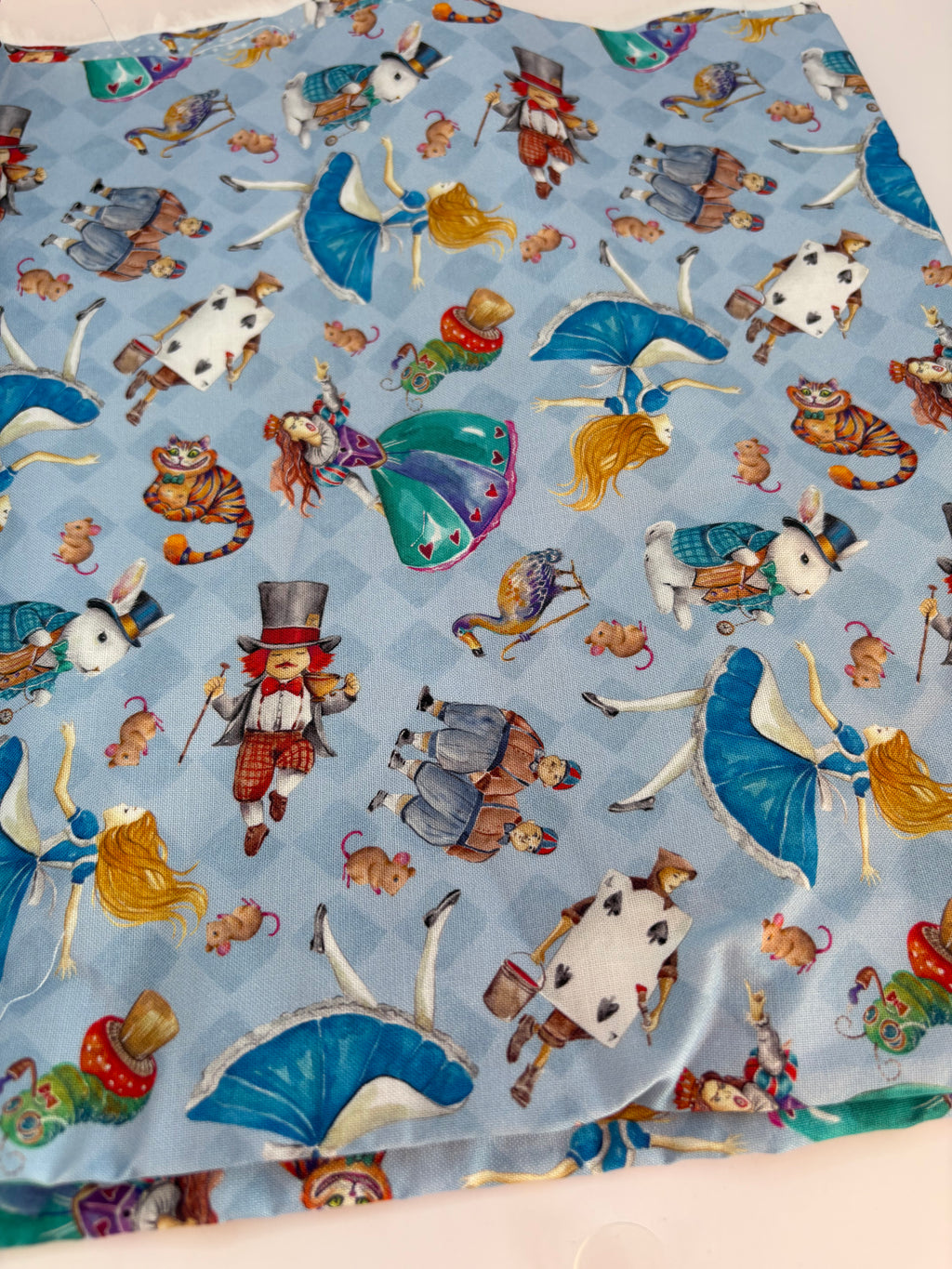 Alice Characters cotton fabric