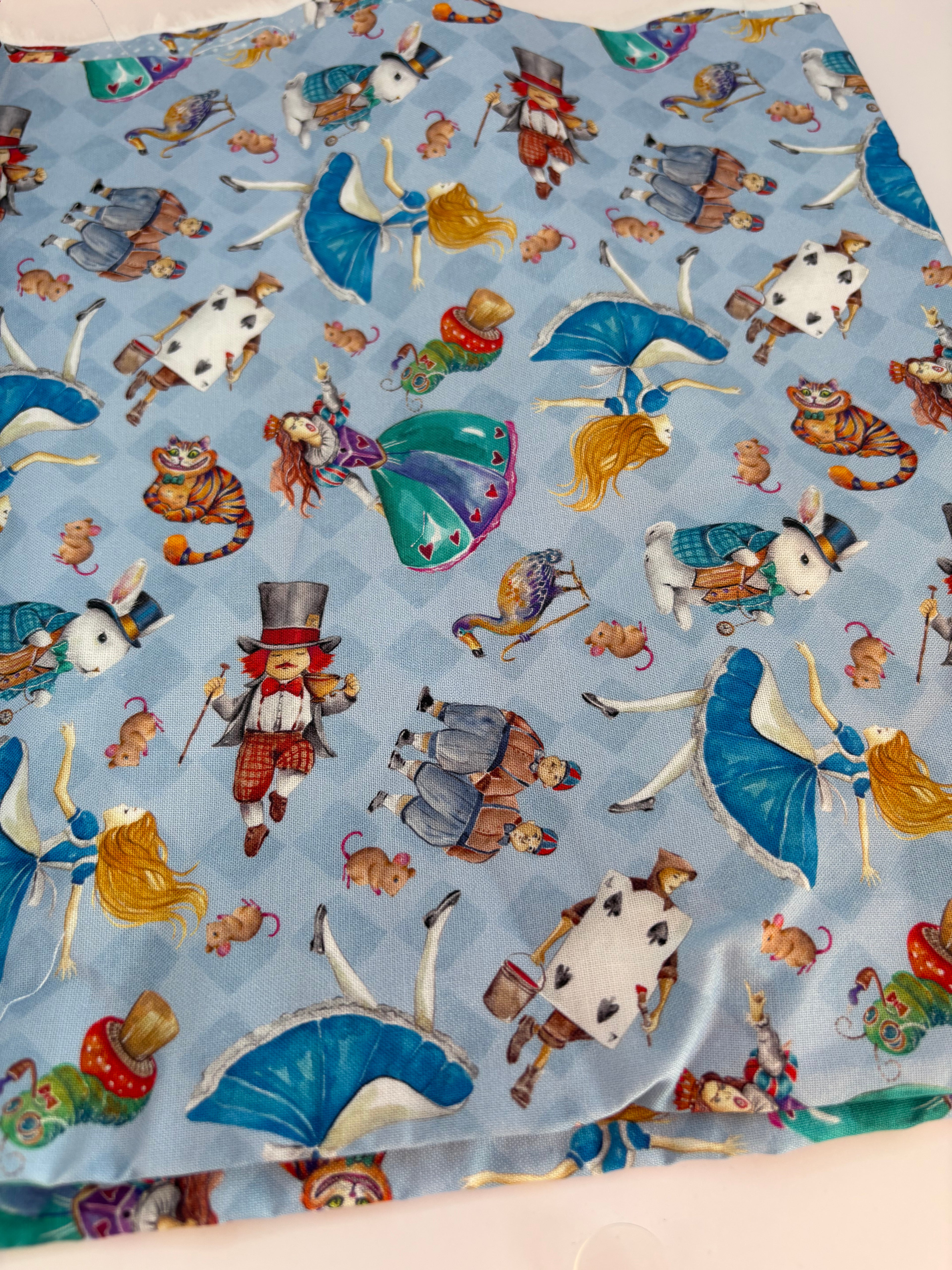 Alice Characters cotton fabric
