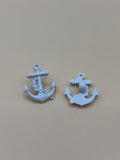 Anchor shaped button