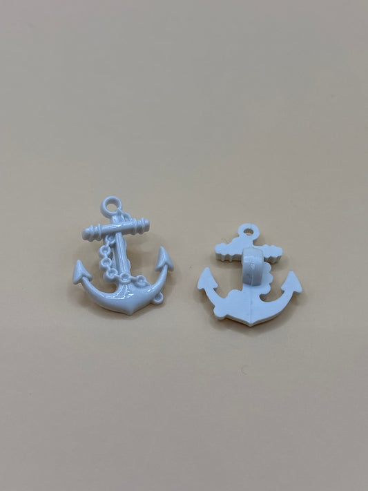 Anchor shaped button