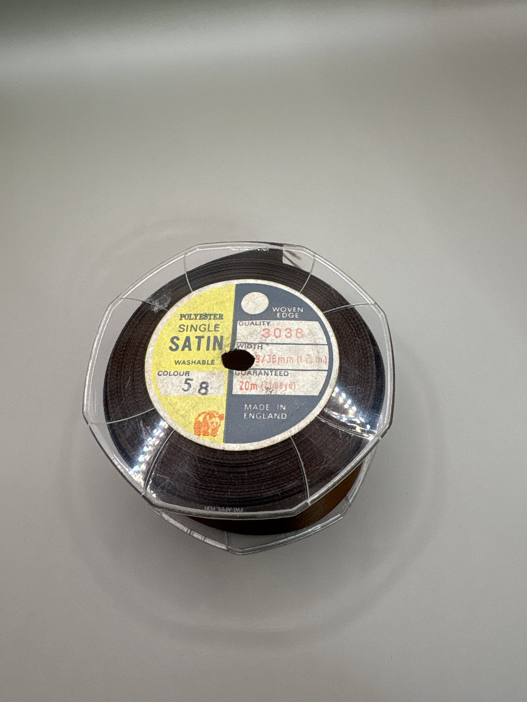 Single satin ribbon