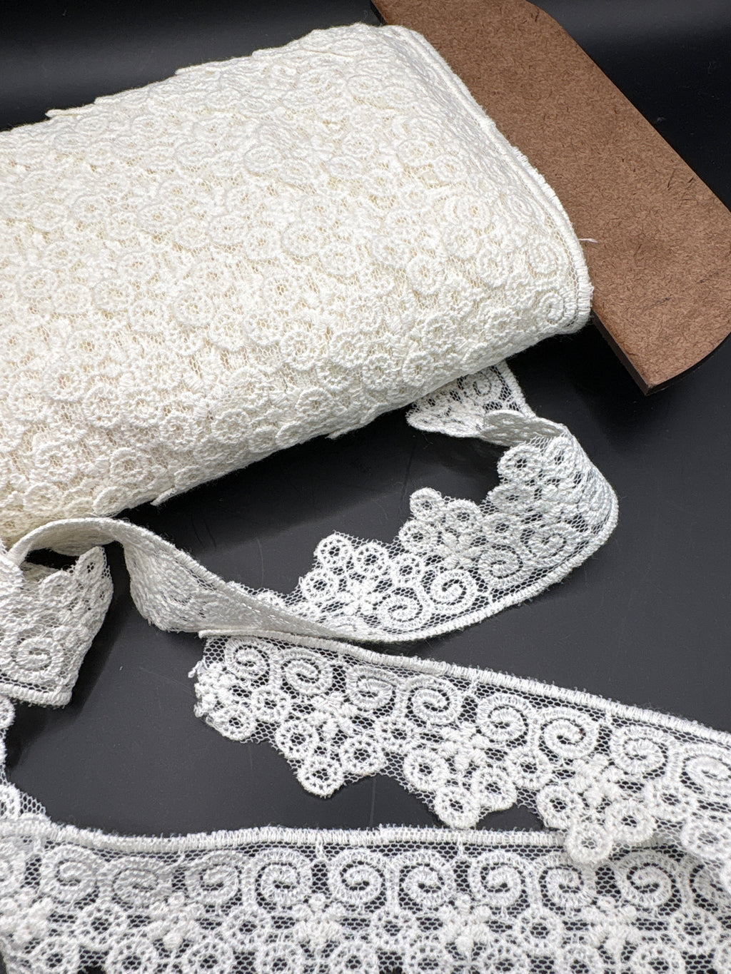 Cream lace