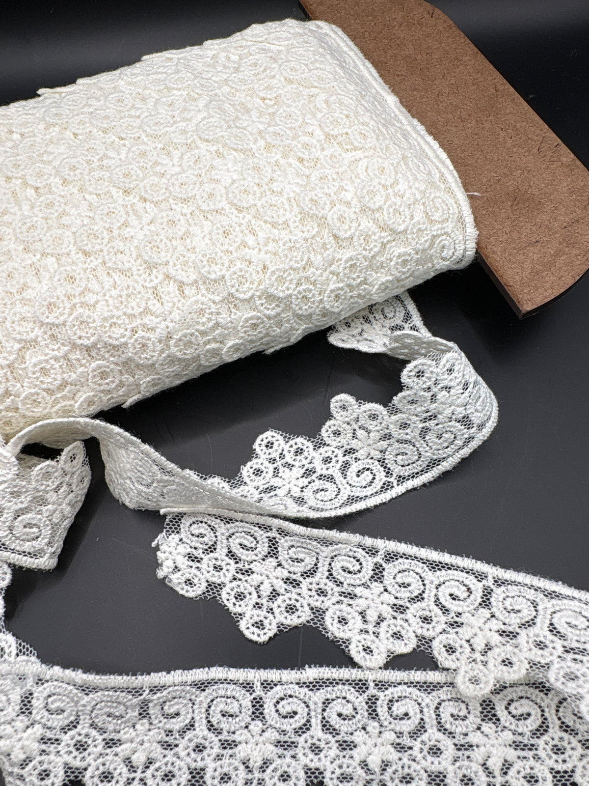 Cream lace