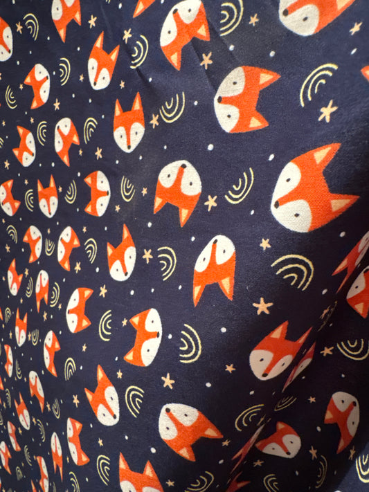 Cute Fox Fabric