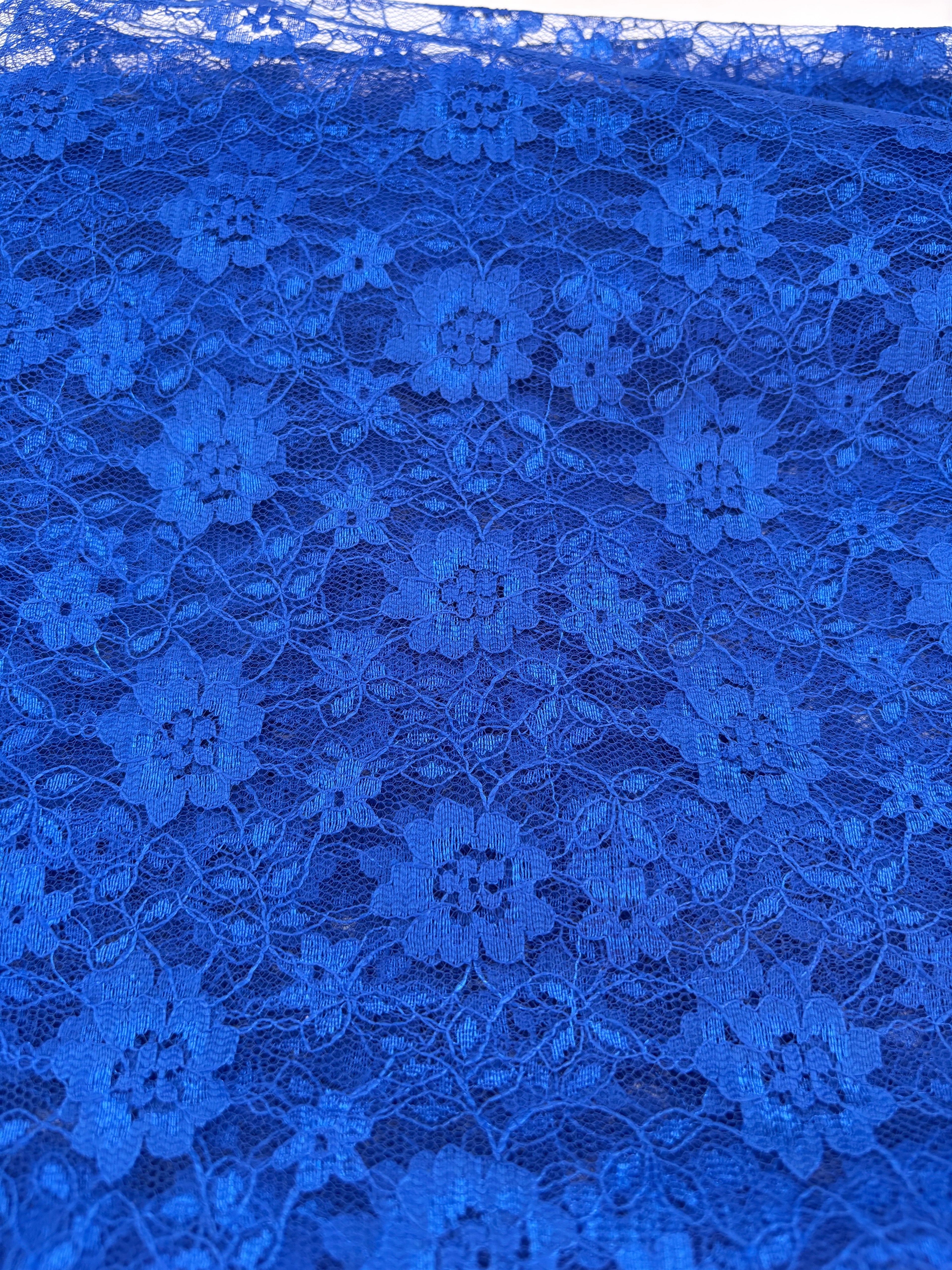 Plan dyed polyester lace