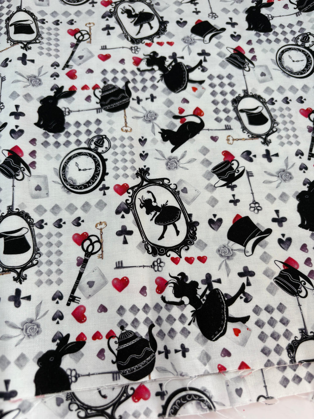 Alice Silhouettes cotton fabric