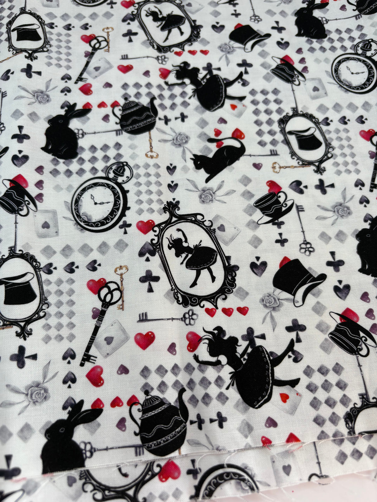 Alice Silhouettes cotton fabric