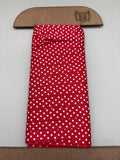 Red polka dot ribbon