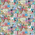 Alice Collage cotton fabric