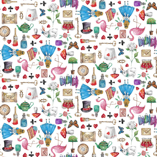 Alice Elements cotton fabric
