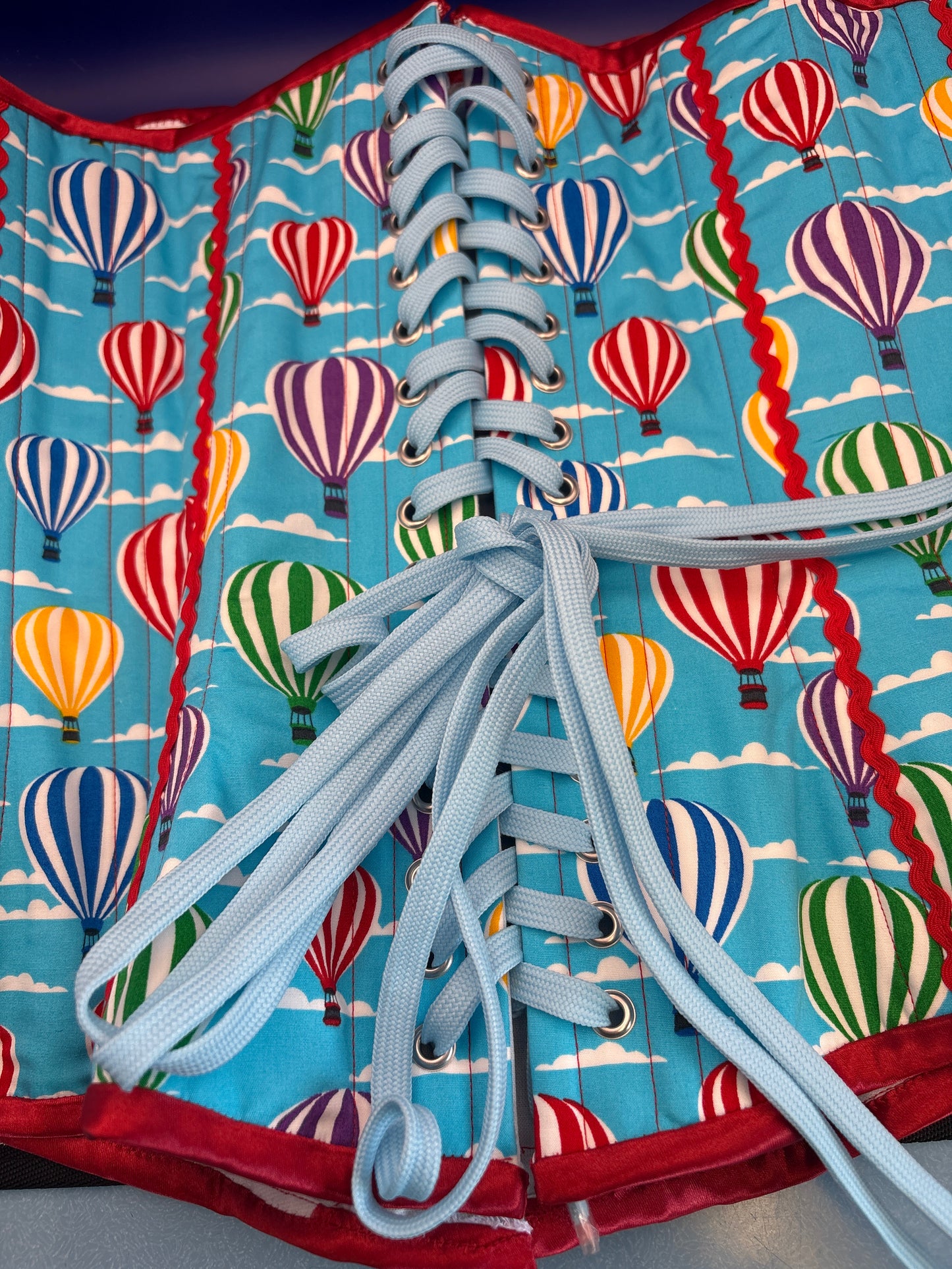 Hot air balloon corset