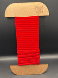 Red velvet ribbon 7mm
