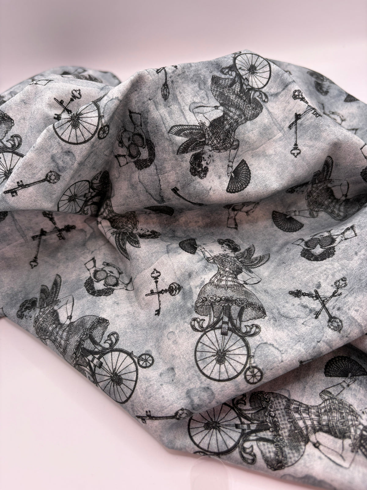 Full Steam ahead cotton fabric