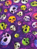 Robert Kaufman Bright frights skulls
