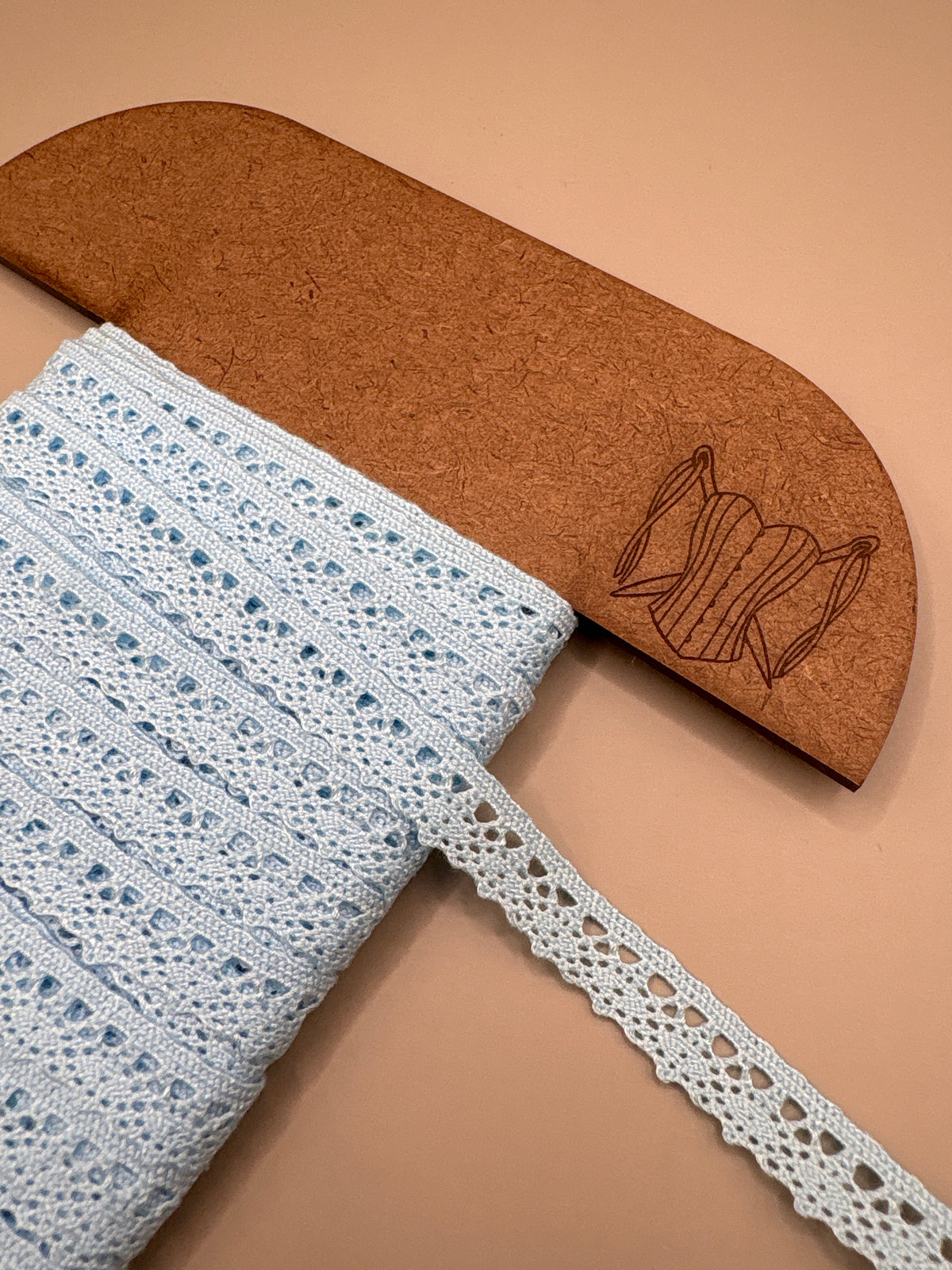 Coloured Lace trim 10mm wide