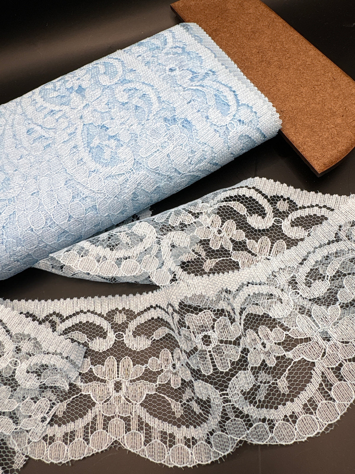 Light blue lace