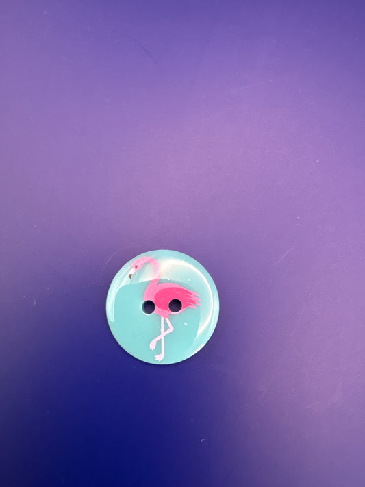 Flamingo button