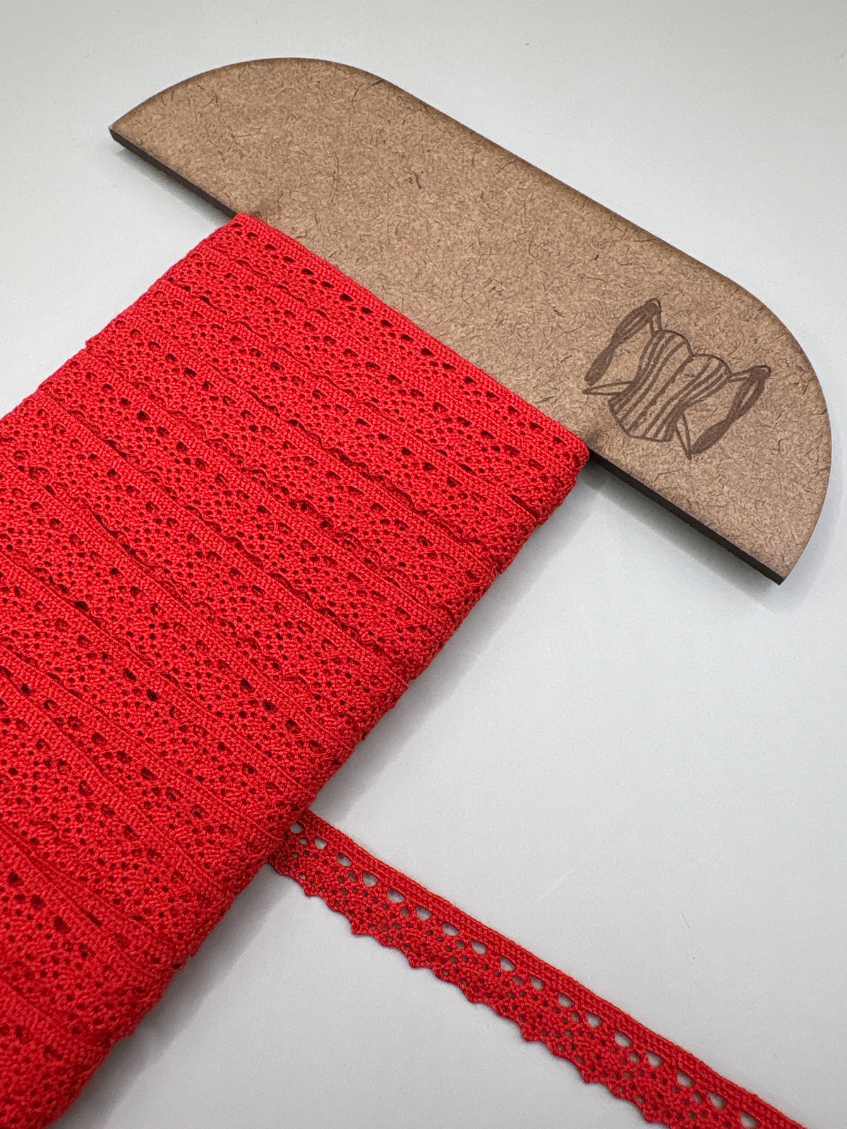 Coloured Lace trim 10mm wide