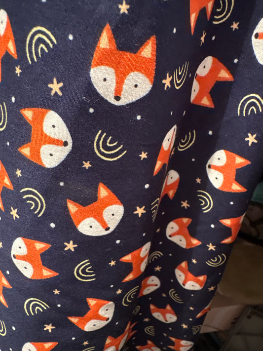 Cute Fox Fabric