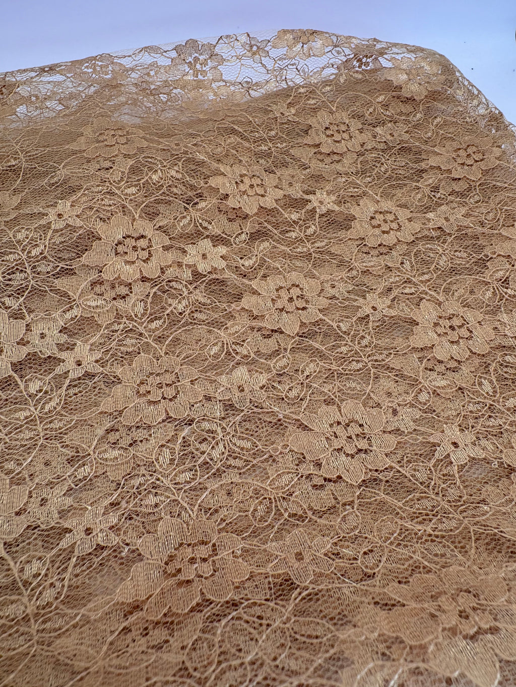 Plan dyed polyester lace