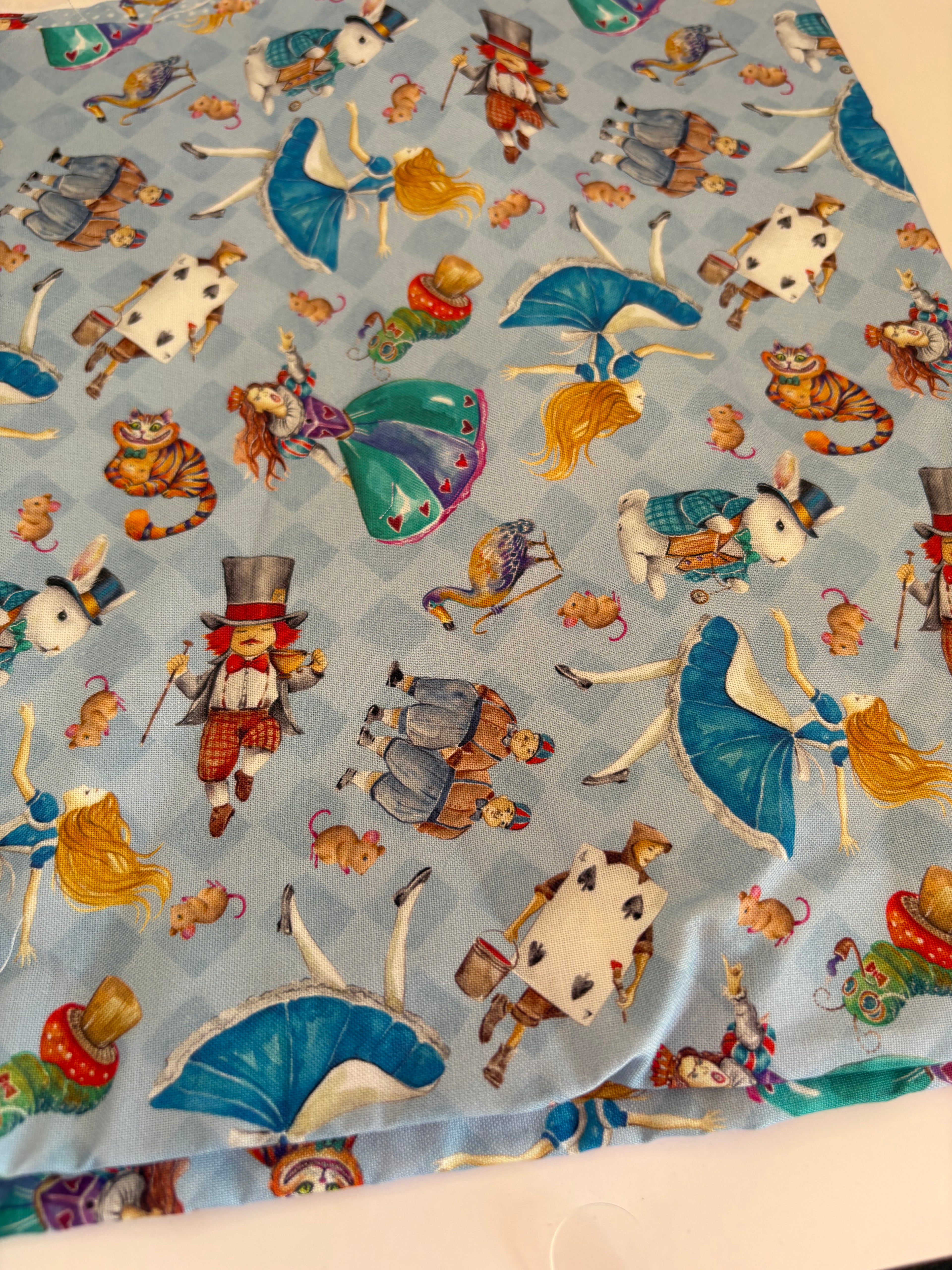 Alice Characters cotton fabric