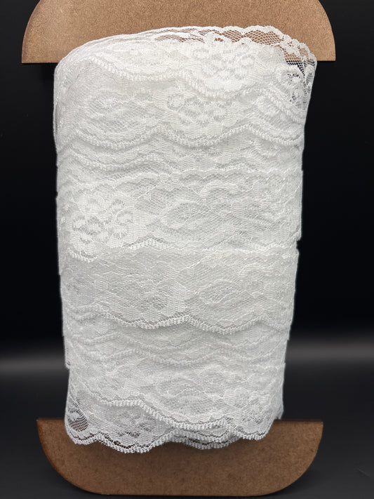 Nylon lace white