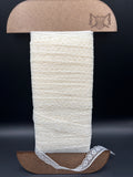Cream nylon lace daisy