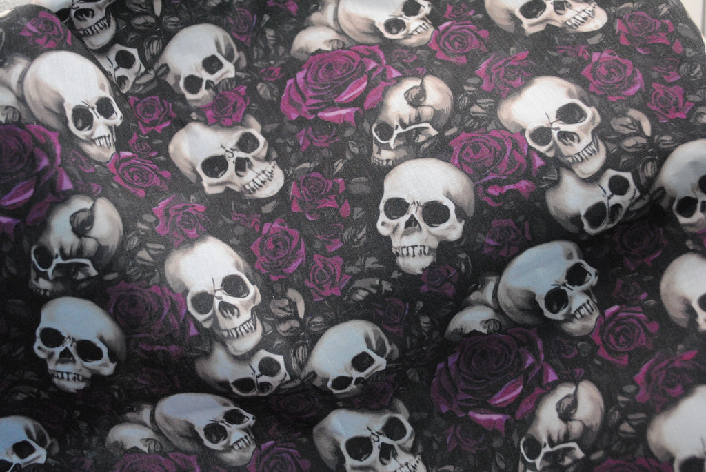 Skulls and roses