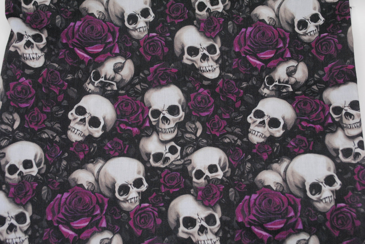 Skulls and roses