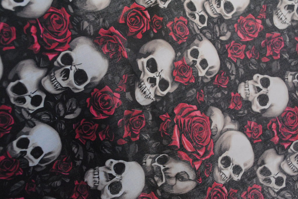 Skulls and roses