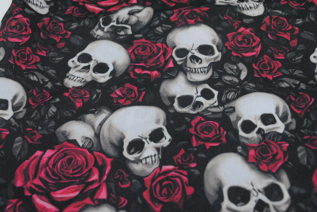 Skulls and roses