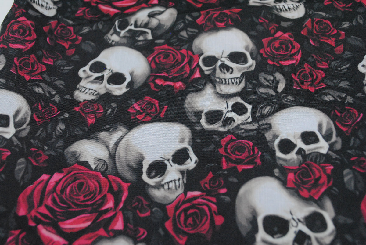 Skulls and roses