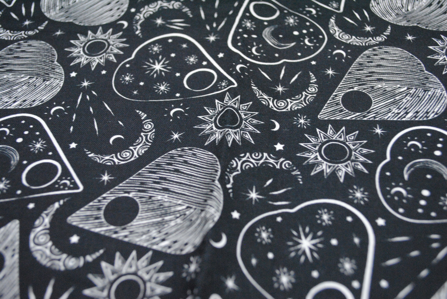 Halloween Astrology cotton fabric