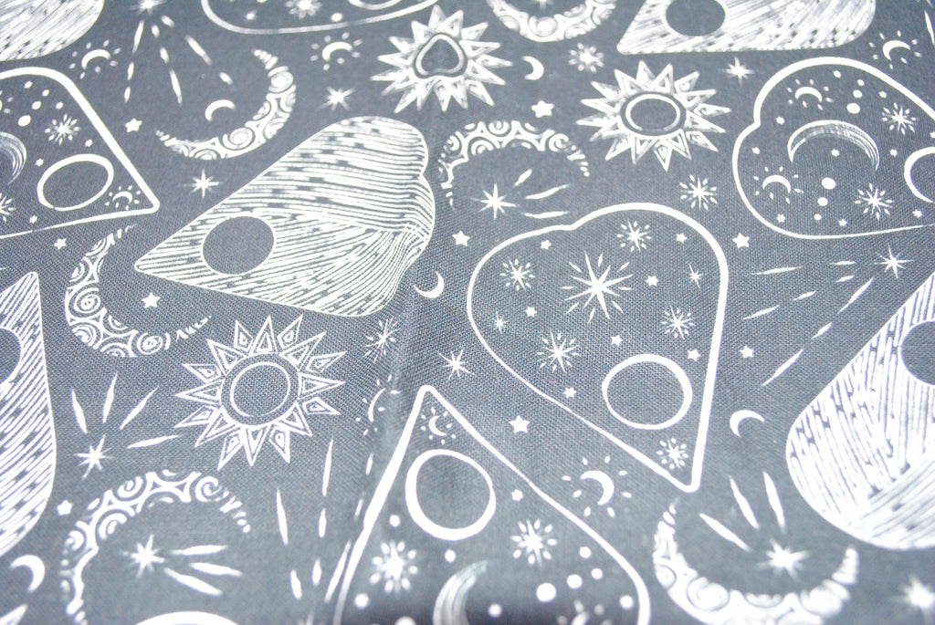 Halloween Astrology cotton fabric was £5.50 now £4.50