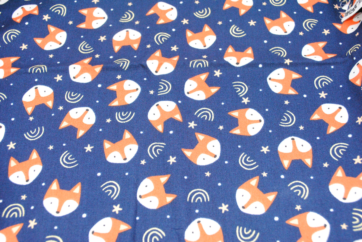 Cute Fox Fabric