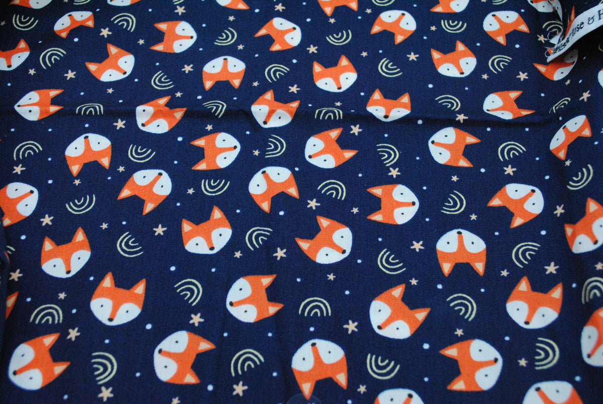 Cute Fox Fabric