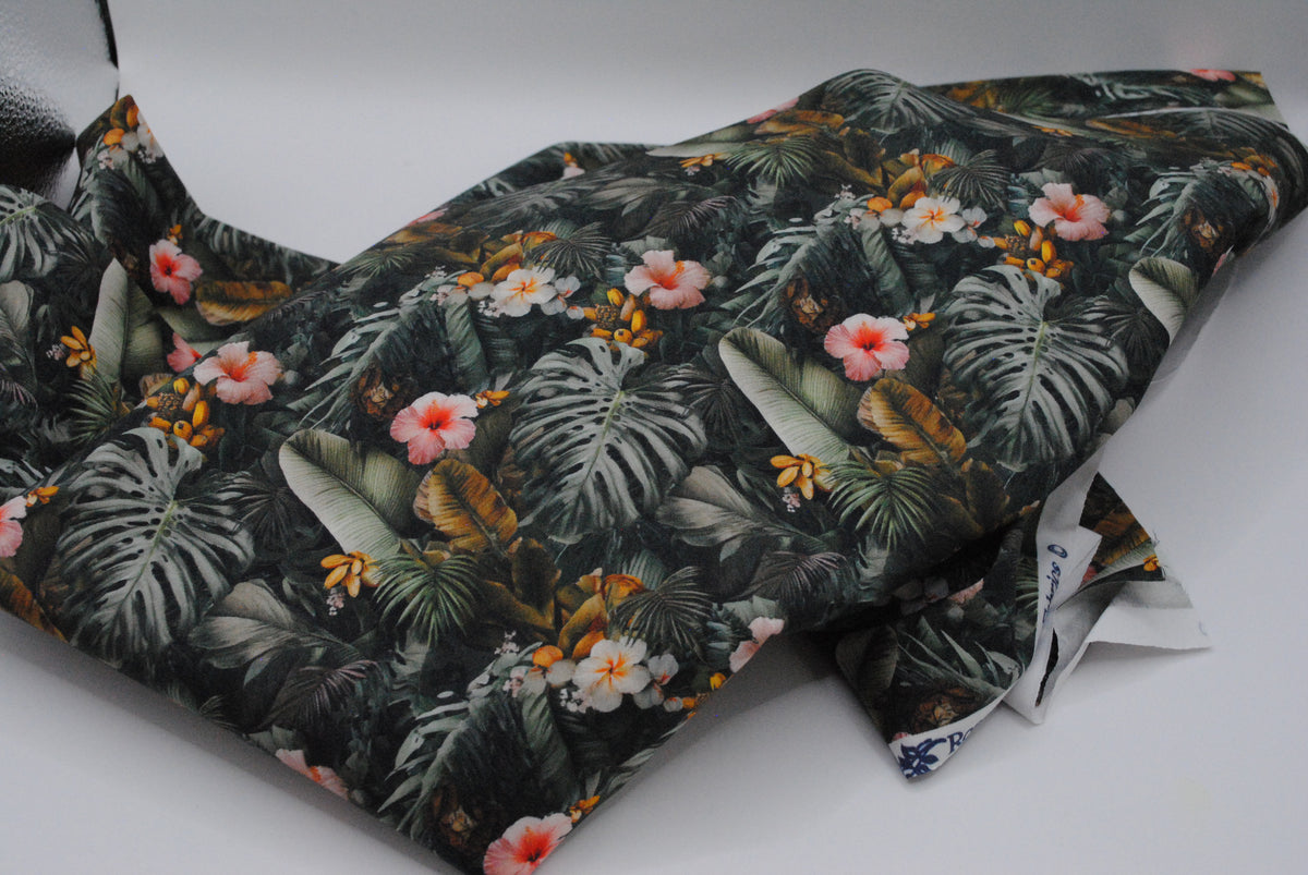 Rose & Hubble banana plant cotton poplin