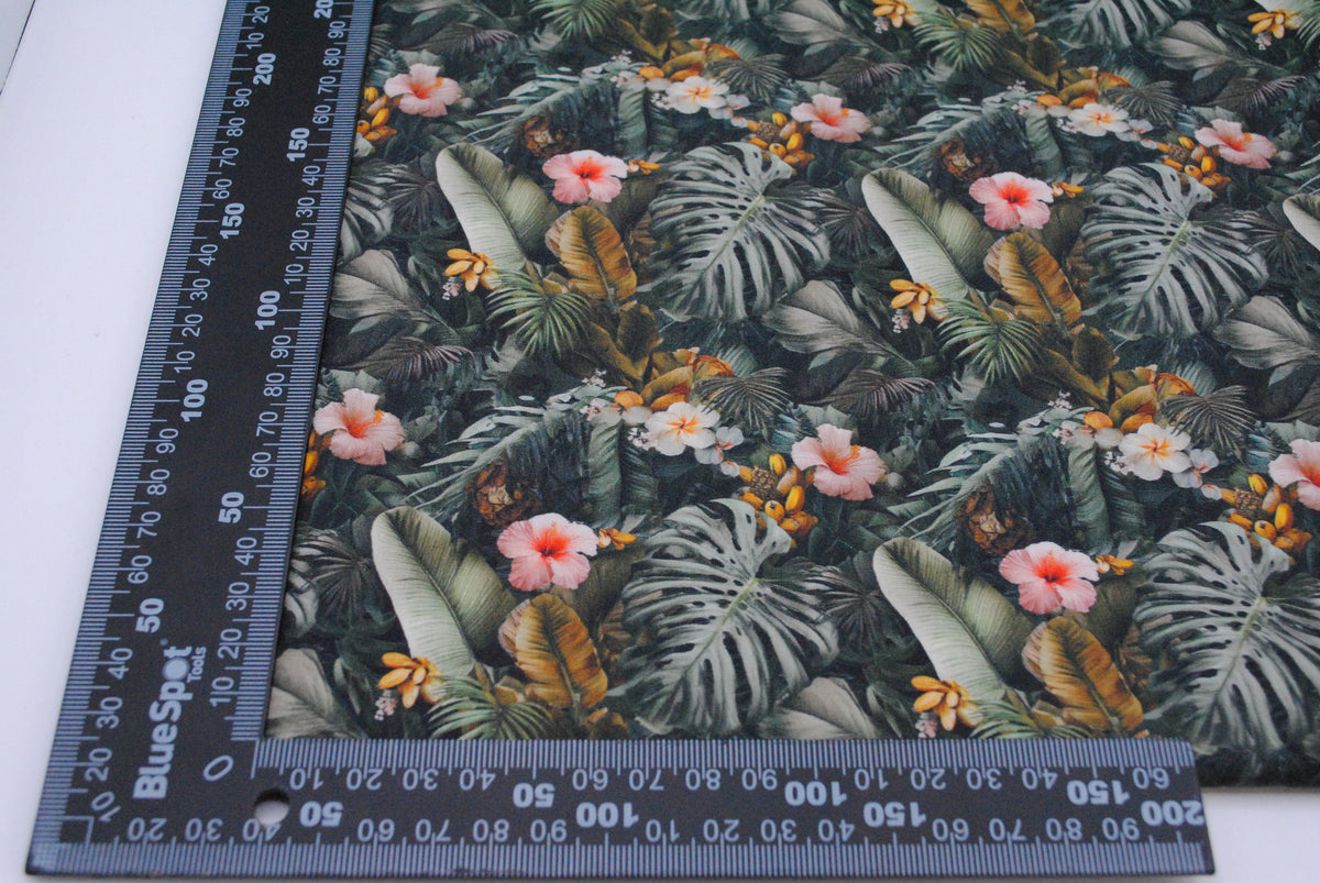 Rose & Hubble banana plant cotton poplin