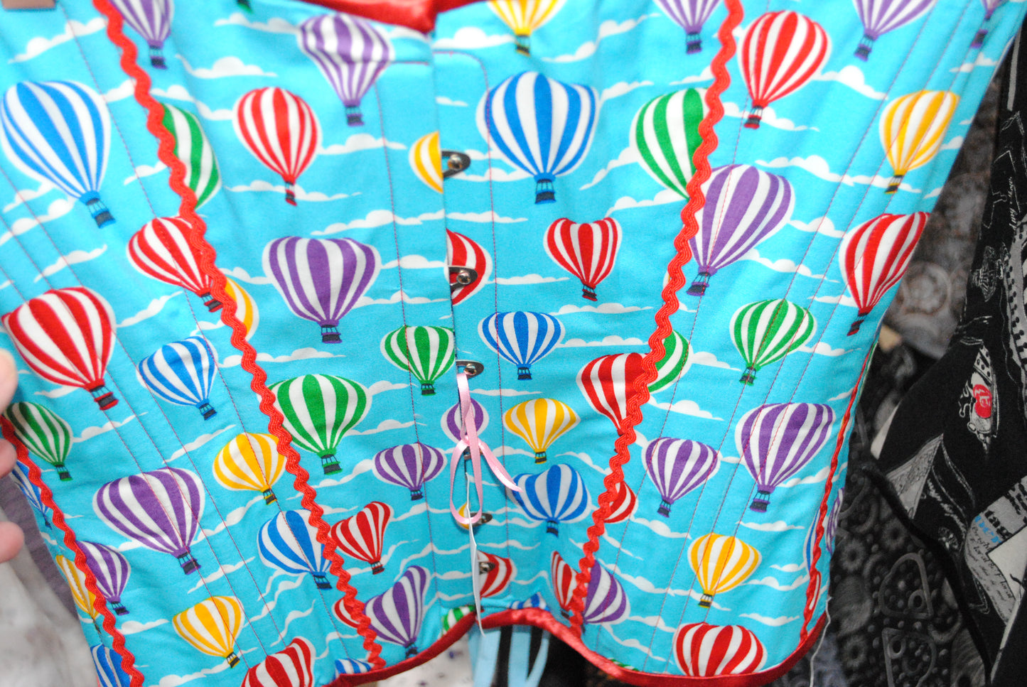 Hot air balloon corset
