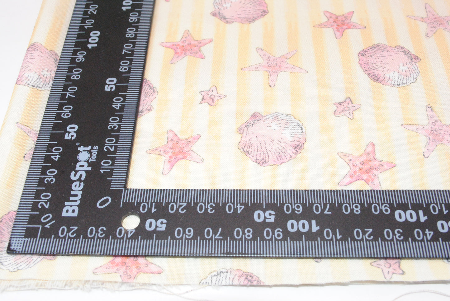Sundaes by the Sea Shell Stripe 100% cotton