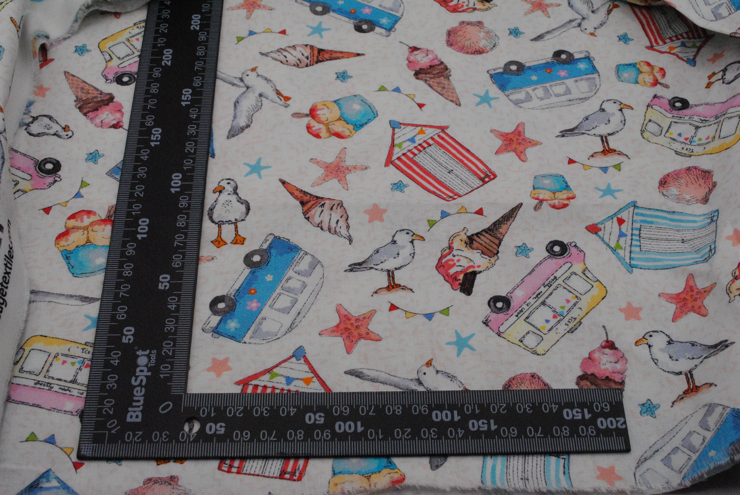 Sundaes by the Sea Coastal Visit 100% cotton