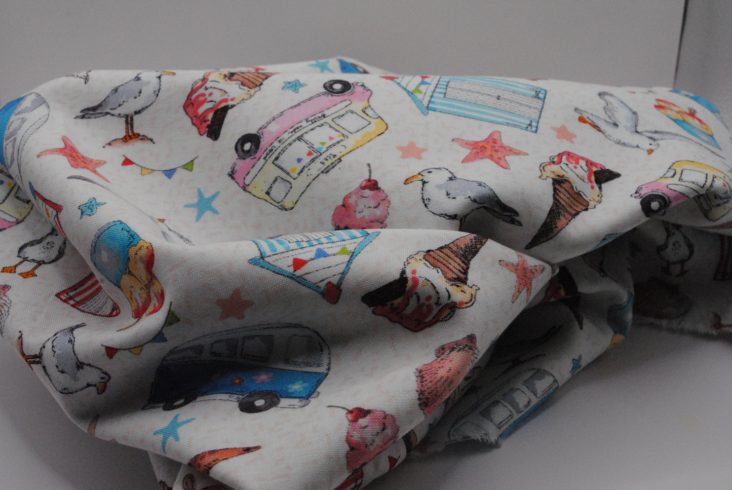 Sundaes by the Sea Coastal Visit 100% cotton